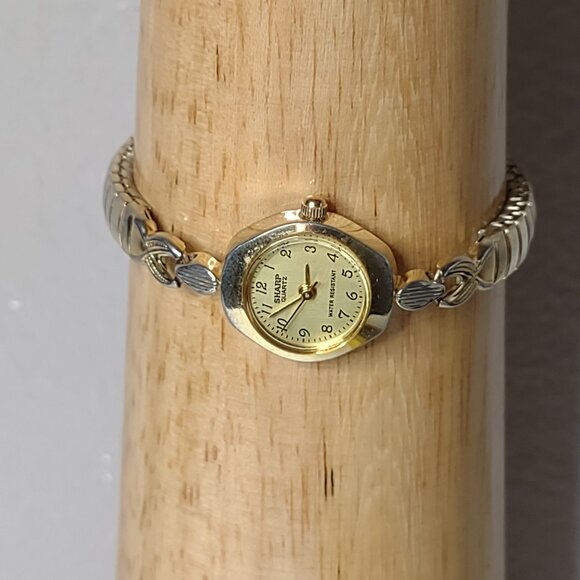 Vintage 6 Inch Sharp Stretch Watch - Picture 1 of 11